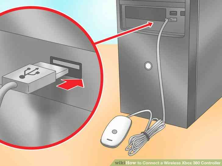 Image intitulée Connecter sans Fil Xbox 360 Contrôleur à l